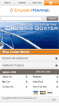 Mobile Screenshot of cruisermarine.com